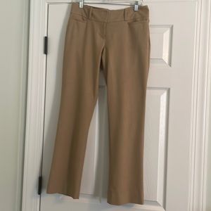 Tan The Limited women’s dress pants - Drew Fit. Size 6 short.